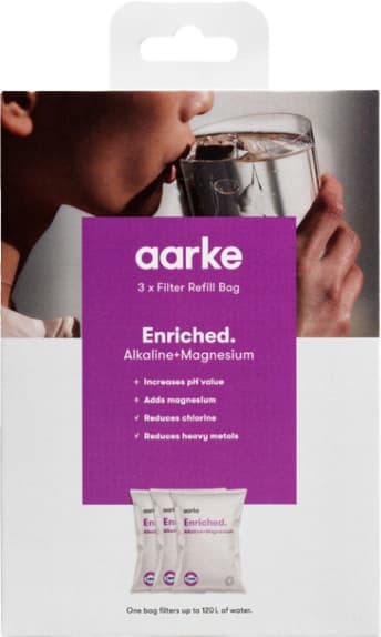 Aarke Purifier Enriched påfyllning av filtergranulat 4280046 (3-pk)