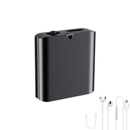 Röstinspelare mini magnetisk 4 delar 16 GB Svart