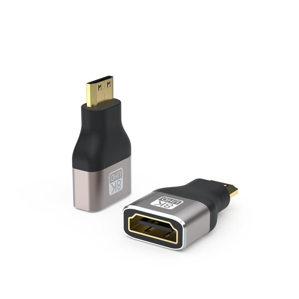 NÖRDIC HDMI 8K Adapter HDMI hona till Mini HDMI hane - Elgiganten ...