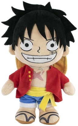 Barrado One Piece mjuk leksak (Luffy)