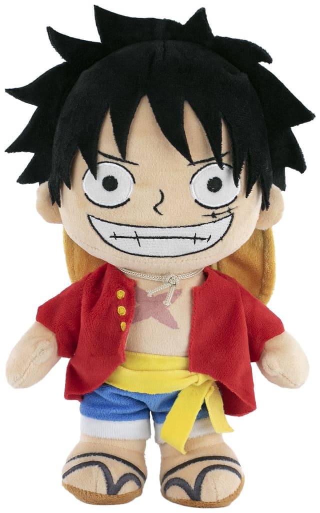 Barrado One Piece mjuk leksak (Luffy)