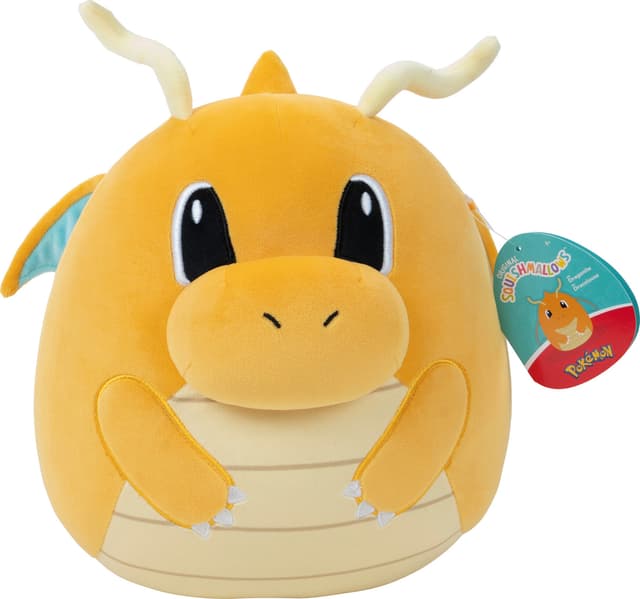Squishmallows Pokemon mjuk leksak (Dragonite, S)