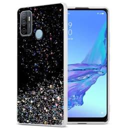 Oppo A53 Skal Fodral Case (Svart)