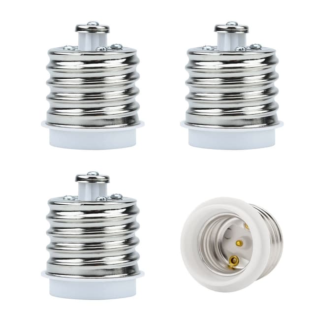 Lampadapter för omformatering 4x Set (E27 till E40)