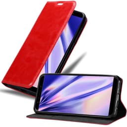 WIKO VIEW GO Skal Fodral Case (Röd)