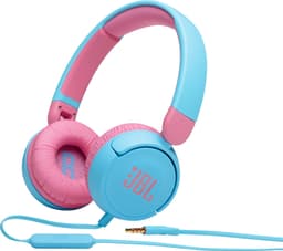 JBL Jr. 310 on-ear hörlurar (blå)