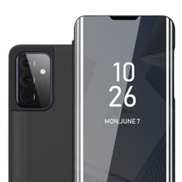 Samsung Galaxy A72 4G / 5G Plånboksfodral Skal (Svart)
