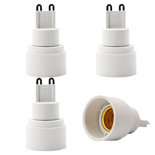 Lampadapter för omformatering 4x Set (E40 till E27)