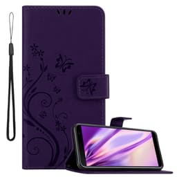 Samsung Galaxy J4 PLUS Plånboksfodral Skal (Lila)