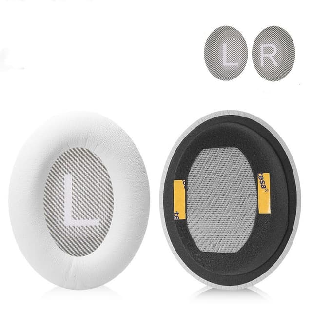 Ersättning för öronkuddar för Bose QC35 QC35-ii, QC25 1/2 Grå