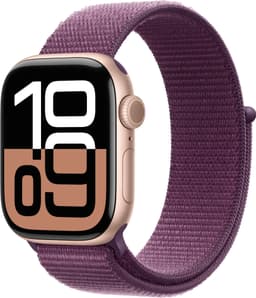 Apple Watch S10 46mm GPS+Cel (Rose Gold Alu/Plum Sport Loop)