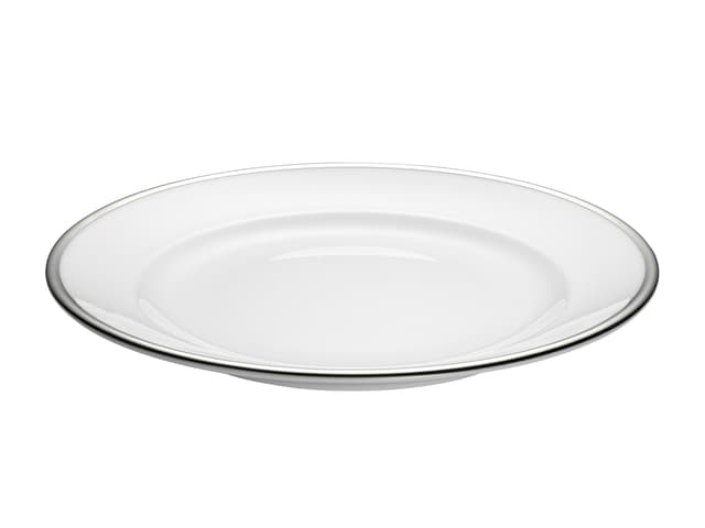 Pillivuyt Bistro Plate Dia 27 cm White/Platinum