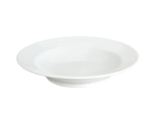 Pillivuyt Sancerre Plate deep Dia 31,5 cm White