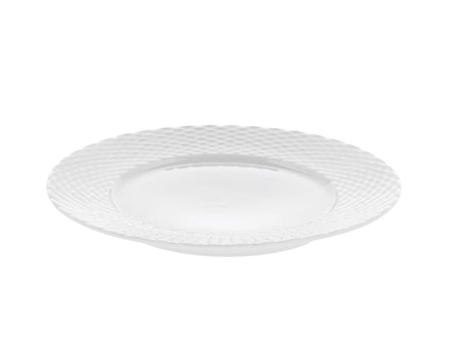 Pillivuyt Basket Plate flat Dia 22 cm White