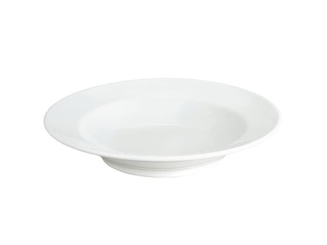 Pillivuyt Sancerre Plate deep Dia 26 cm White
