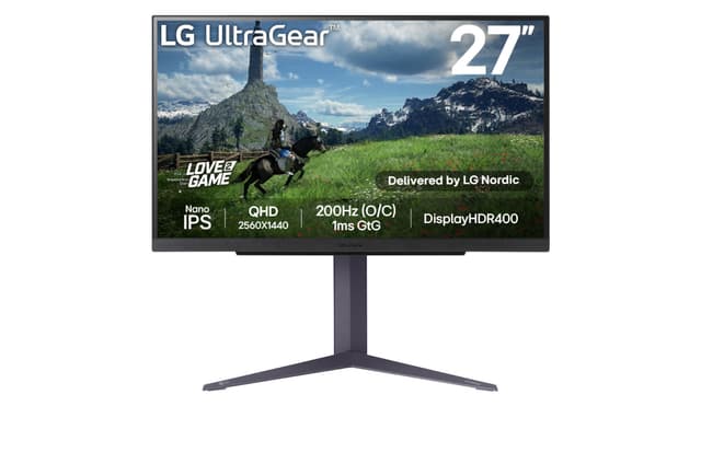 LG UltraGear 27GS85Q 27" bildskärm gaming