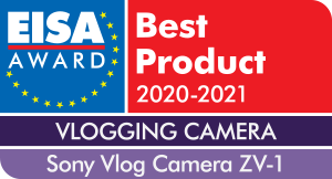 "Dubbed the best vlogging kamera of 2020, by EISA"