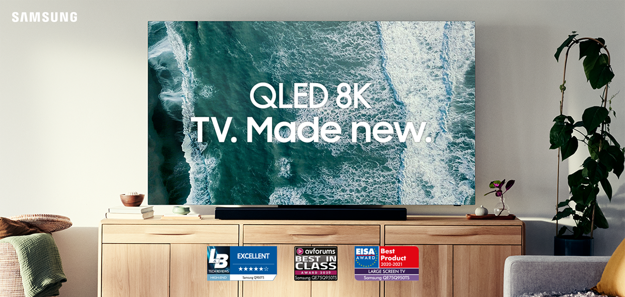 QLED TV 2020 - Optimal för nordiska hem Samsung QLED 8K