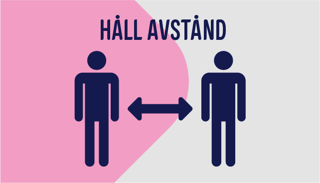 Håll avstånd Håll avstånd