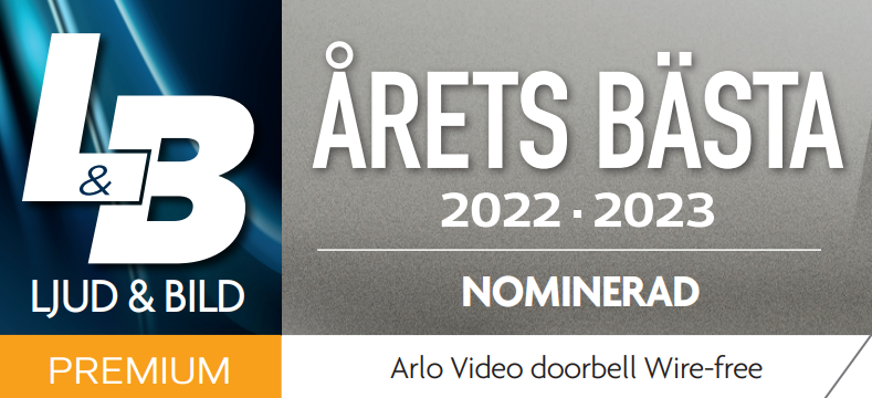 "Videoringklockan från Arlo, Arlo Video Doorbell Wire-Free, känns modern och snygg. Den är både enkel att montera och att koppla upp i appen, som är användarvänlig och informativ."