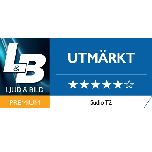 "Ett rakt igenom gediget och snyggt helhetsintryck med en ljudbild som lever upp till förväntningarna för prisklassen. Ett extra plus för miljötänk, innovativ form och kul färgval."