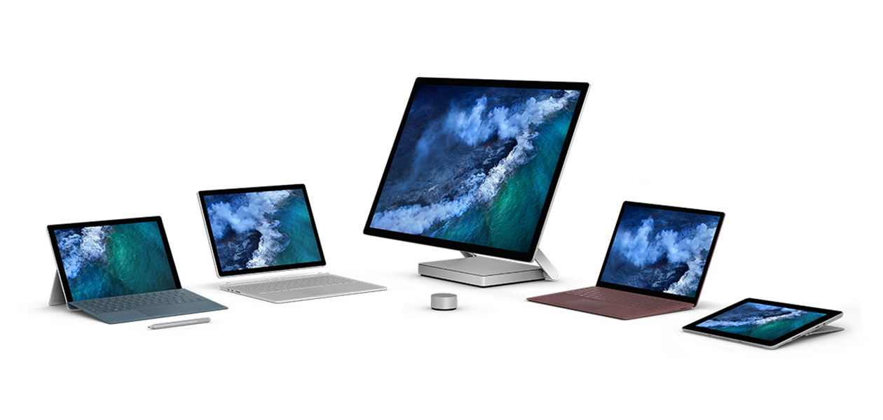 Surface-familjen från Microsoft Surface-familjen från Microsoft