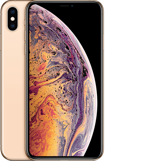 Elgiganten hjälper dig att välja iPhone – här är iPhone Xs Max Bild av en iPhone Xs Max – Elgiganten jämför iPhone-modeller