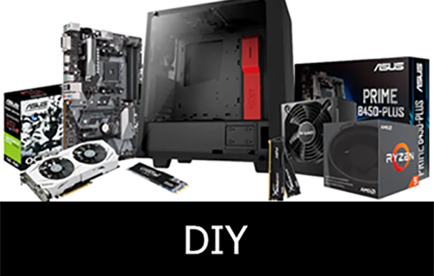Edge DIY dator - Bygg din egen Edge-dator En Edge gamingdator i delar som du själv bygger