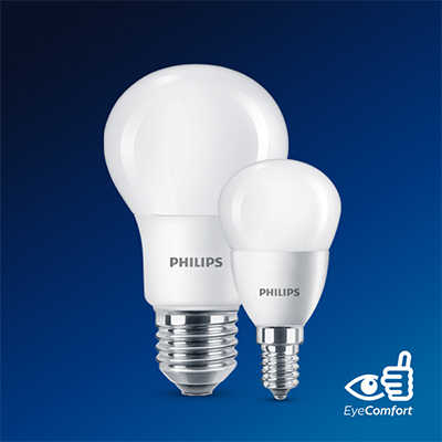 Philips LED-lampa Warmglove Philips LED-lampa med varmt ljus