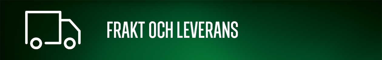 Frakt och leverans Frakt och leverans