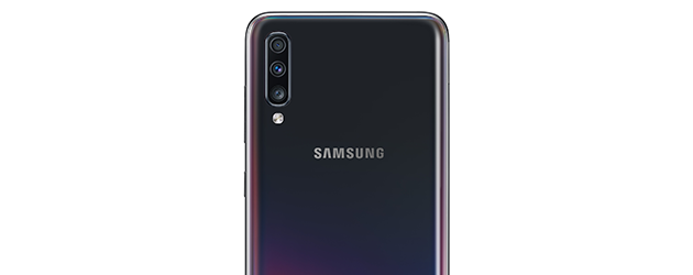 Samsung Galaxy A70 Samsung Galaxy A70 baksida