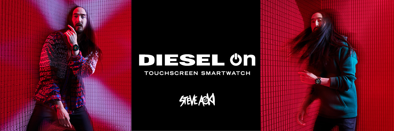 diesel smartwatch steve aoki
