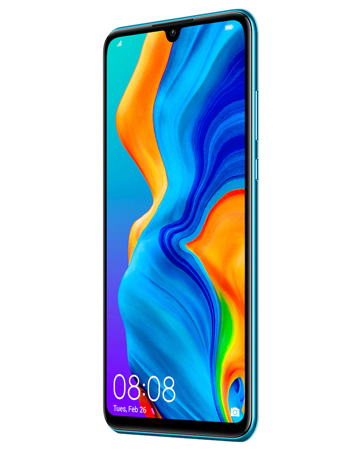 Huawei P30 Lite Påfågelblå Huawei P30 Lite