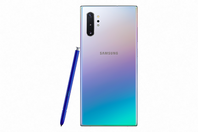 Samsung Galaxy Note 10 Plus baksida Samsung Galaxy Note 10 Plus baksida