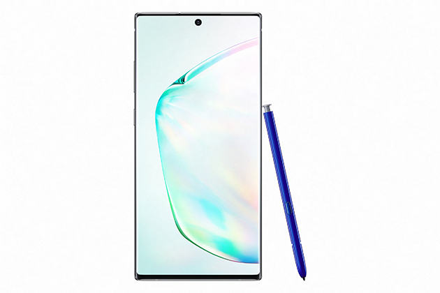 Samsung Galaxy Note 10 Plus framsida Samsung Galaxy Note 10 Plus framsida