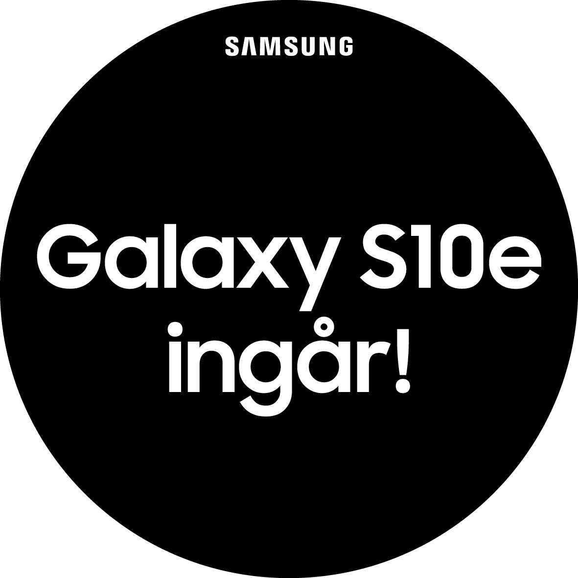 Köp QLED 2019. En Galaxy S10e på köpet! Samsung kampanj