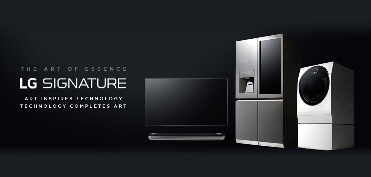 LG SIGNATURE: The Art of Essence LG SIGNATURE: The Art of Essence – LG:s nya eleganta produktserie