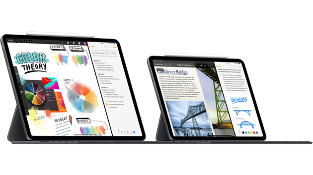 Upptäck hur du blir bäst i klassen med iPad från Apple Två iPad Pro har förberetts för studiestart