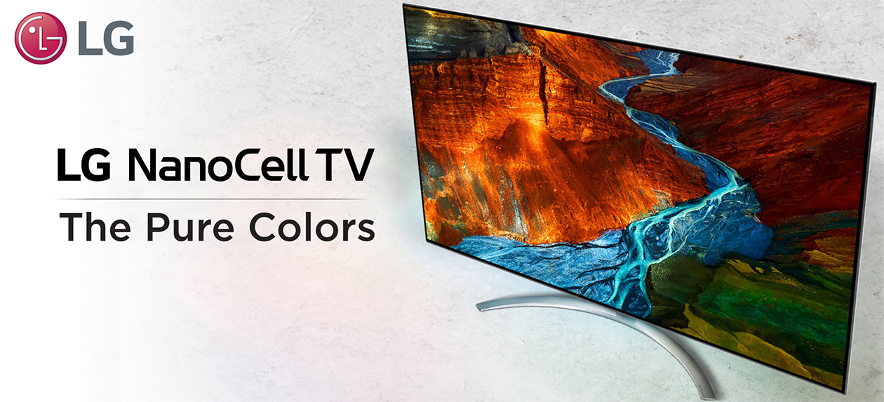 The Pure Colors LG NanoCell TV