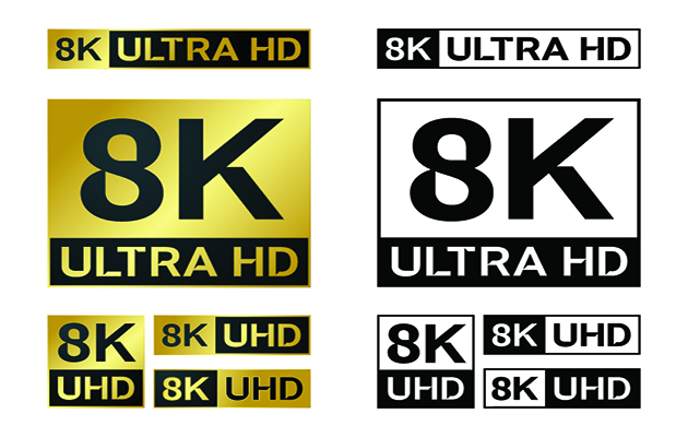 Vad är fördelarna med 8K-upplösning? 8K-logoer