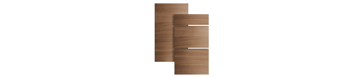 Kökslucka från Epoq av typ Edge Walnut