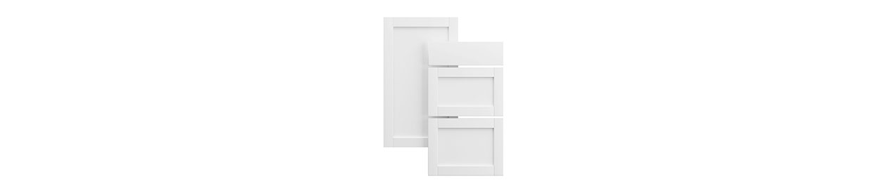 Shaker Classic White från Epoq Vit kökslucka – Shaker Classic White från Epoq