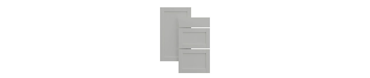 Shaker Steel Grey från Epoq Grå kökslucka – Shaker Steel Grey från Epoq