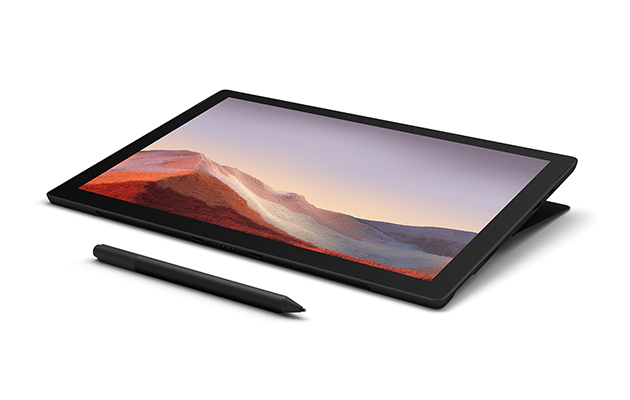 Surface Pro 7 kan användas som en ritplatta Surface Pro 7 i Studioläge