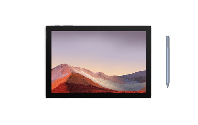 Surface Pro 7 kan användas som en ritplatta Surface Pro 7 i Surfplatteläge