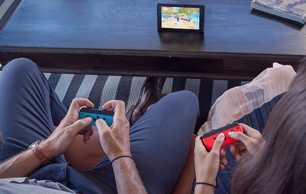 Använd Nintendo Switch som en fristående skärm Tabletop