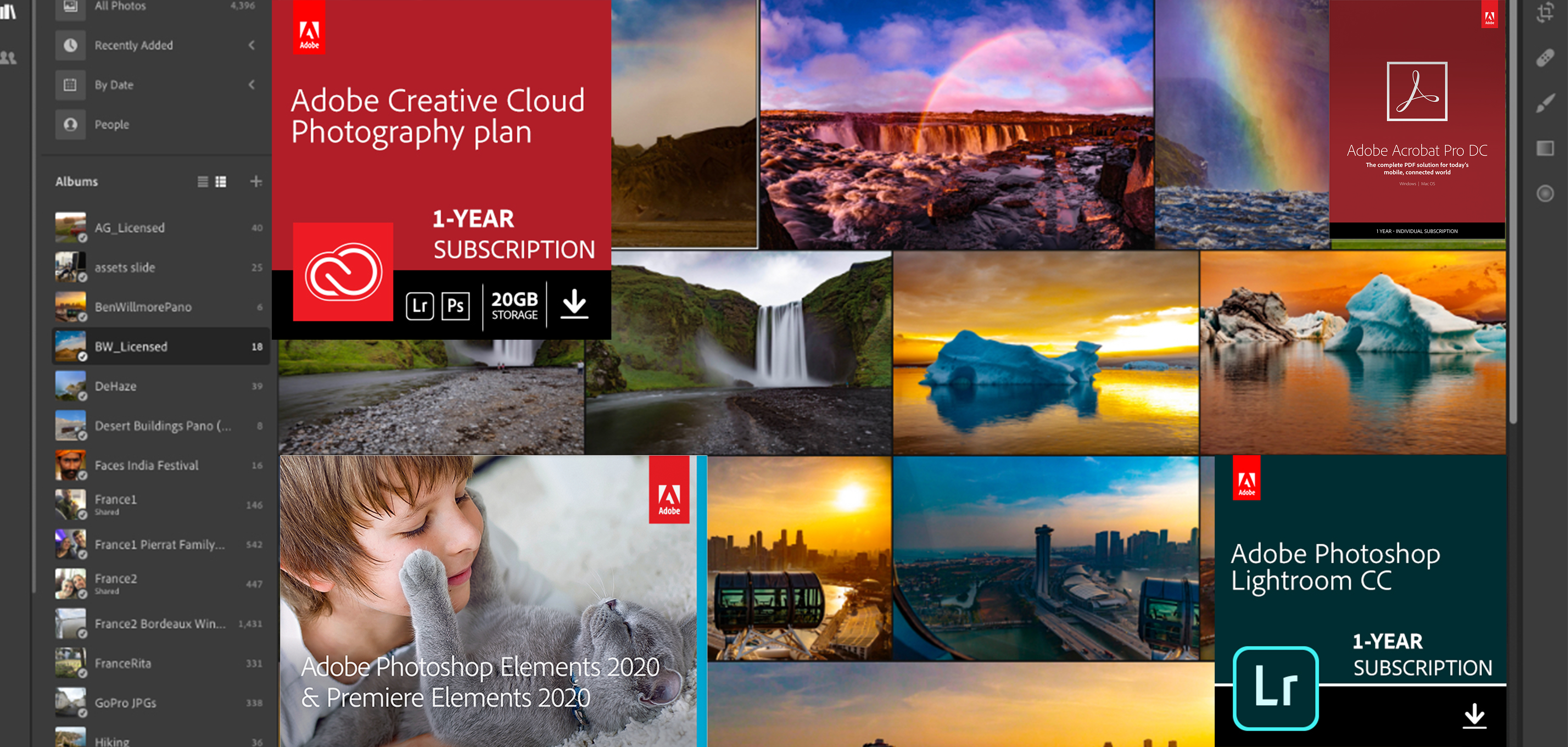 Adobe Creative Cloud och Adobe Elements Adobe Creative Cloud och Adobe Elements