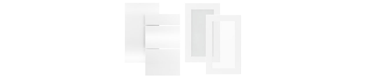 Gloss White Epoq-fronter av typen Gloss White