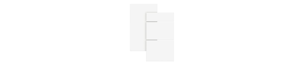 Kökslucka från Epoq av typen Viva Classic White Kökslucka från Epoq av typen Vivs White