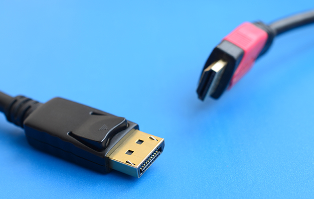 Vilka anslutningar behöver du? HDMI och DisplayPort-kablar